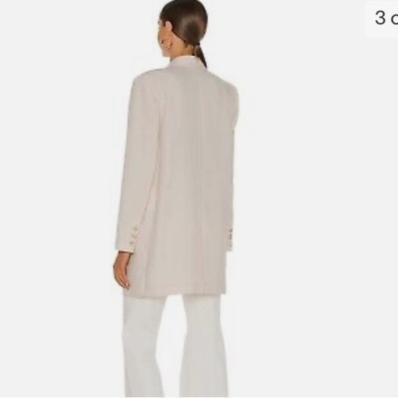 Brand new BB Dakota by Steve Madden Dressed To Thrill Blazer in Vintage Ivory - Picture 2 of 7